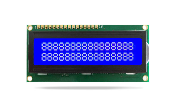 字符型液晶模塊JXD1602A STN負顯蘭屏 白光